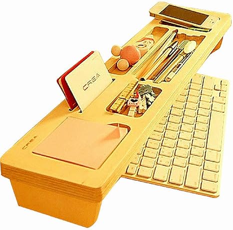 Amazon Anberotta 机上台 キーボード収納 机上ラック 卓上収納ラック デスクトップパソコン 机上台 木製 デスクオーガナイザー 便利なトレイ付き デスクボード スタンド スマホ トレー J97 ブラウン デスク上置棚 文房具 オフィス用品 Amazon Anberotta 机上台 キーボード収納 机上ラック 卓上収納ラック デスクトップパソコン 机上台 木製 デスクオーガナイザー 便利なトレイ付き デスクボード スタンド スマホ トレー J97 ブラウン デスク上置棚 文房具 オフィス用品