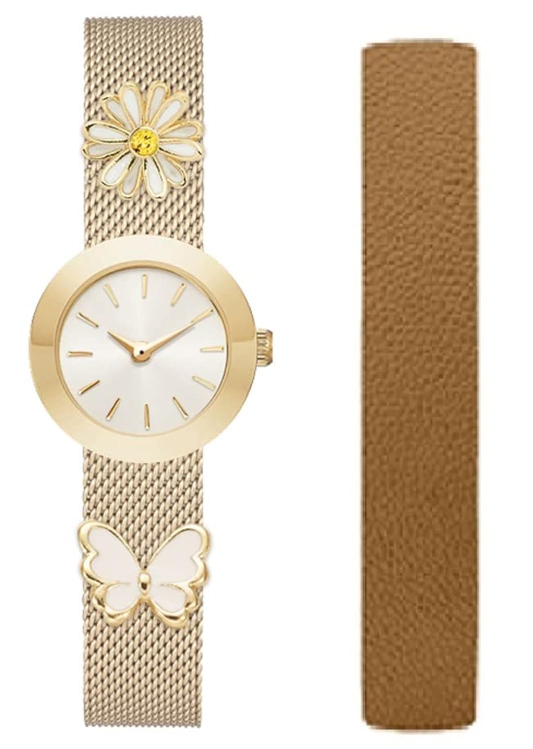 Interchangeable Set Ladies Watch Gold Stainless steel A1055G-42-B27