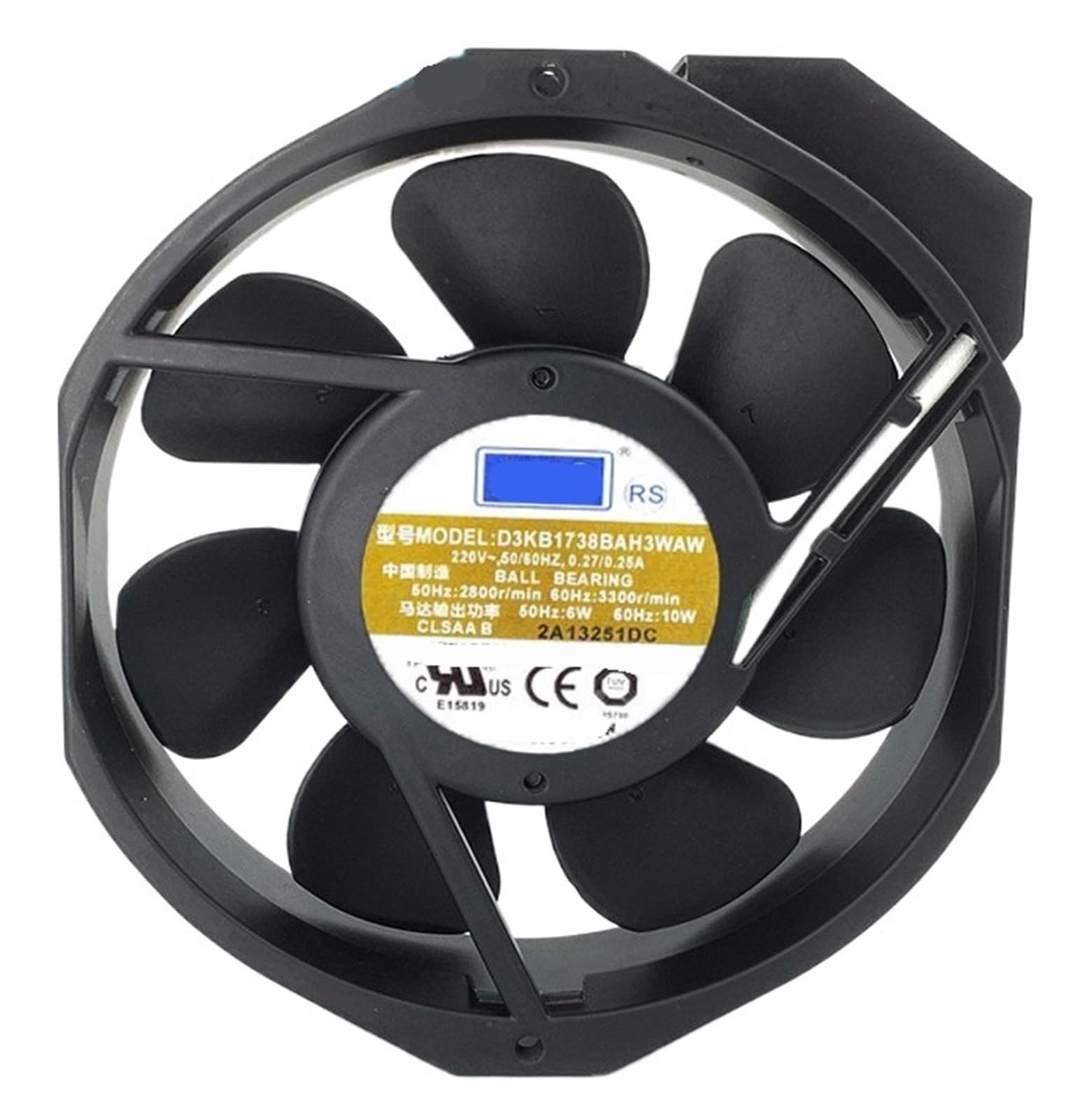 QNYIRPIQRN D3KB1738BAH3WAW 220V 17238 172 * 172 * 38mm Cooling fan