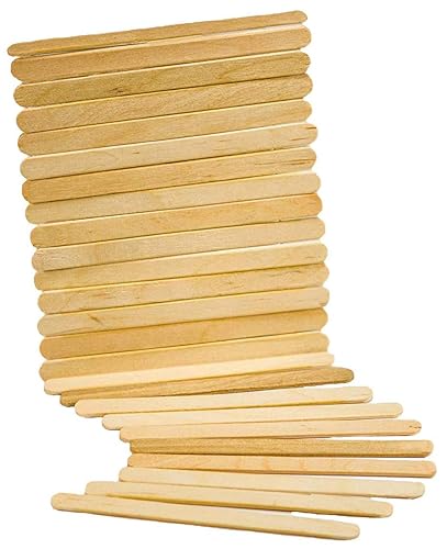 Palitos de madera para manualidades de 4.5 pulgadas, caja de 2000 unidades