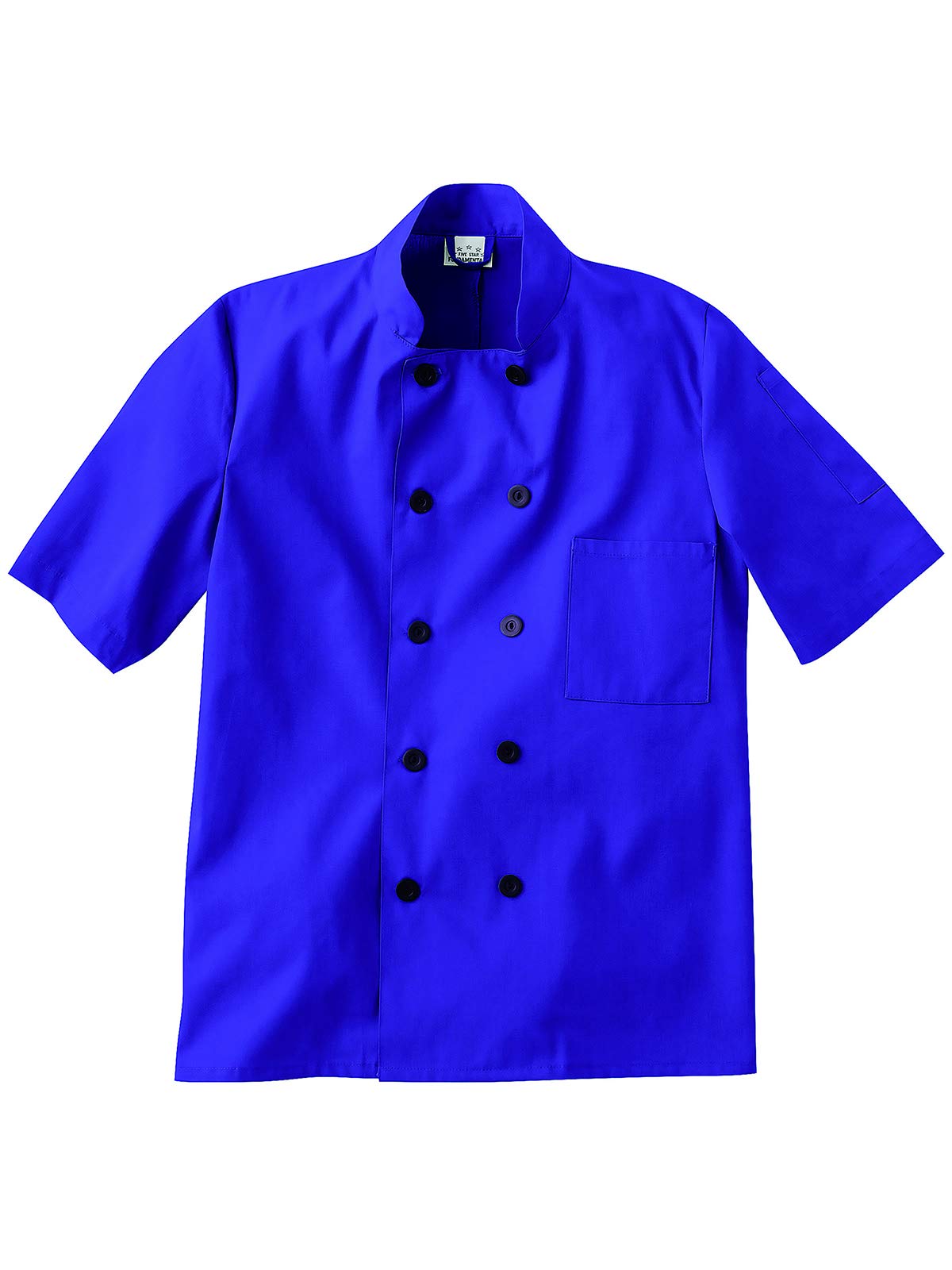 Five Star 18001/18025 Unisex Short Sleeve Chef Coat Purple 3XL