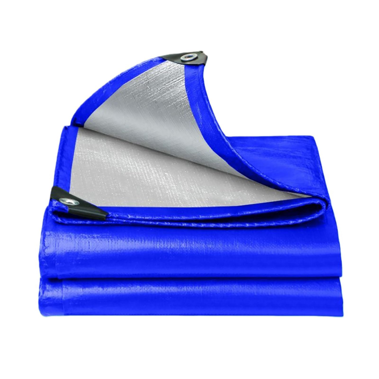 Lona de protección para exterior impermeable azul oscuro de 190 x 320 cm