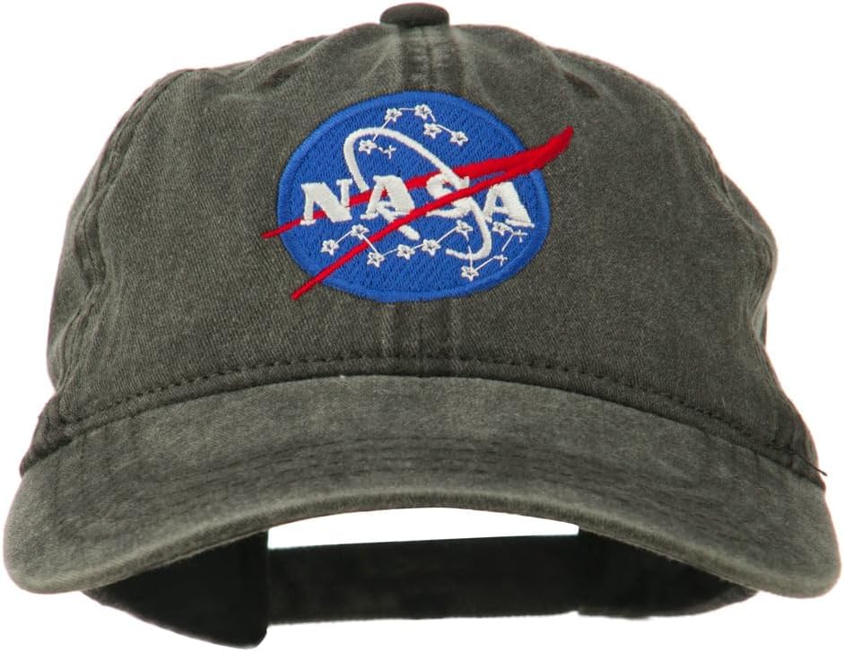 e4Hats.com NASA Insignia Embroidered Pigment Dyed Cap