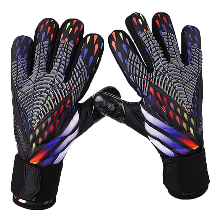 サッカー、ゴールキーパーグローブ、 プレデター フィンガーセーブ、 サイズ10 ゴールキーパーグローブ サッカーグローブ ゴールキーパー