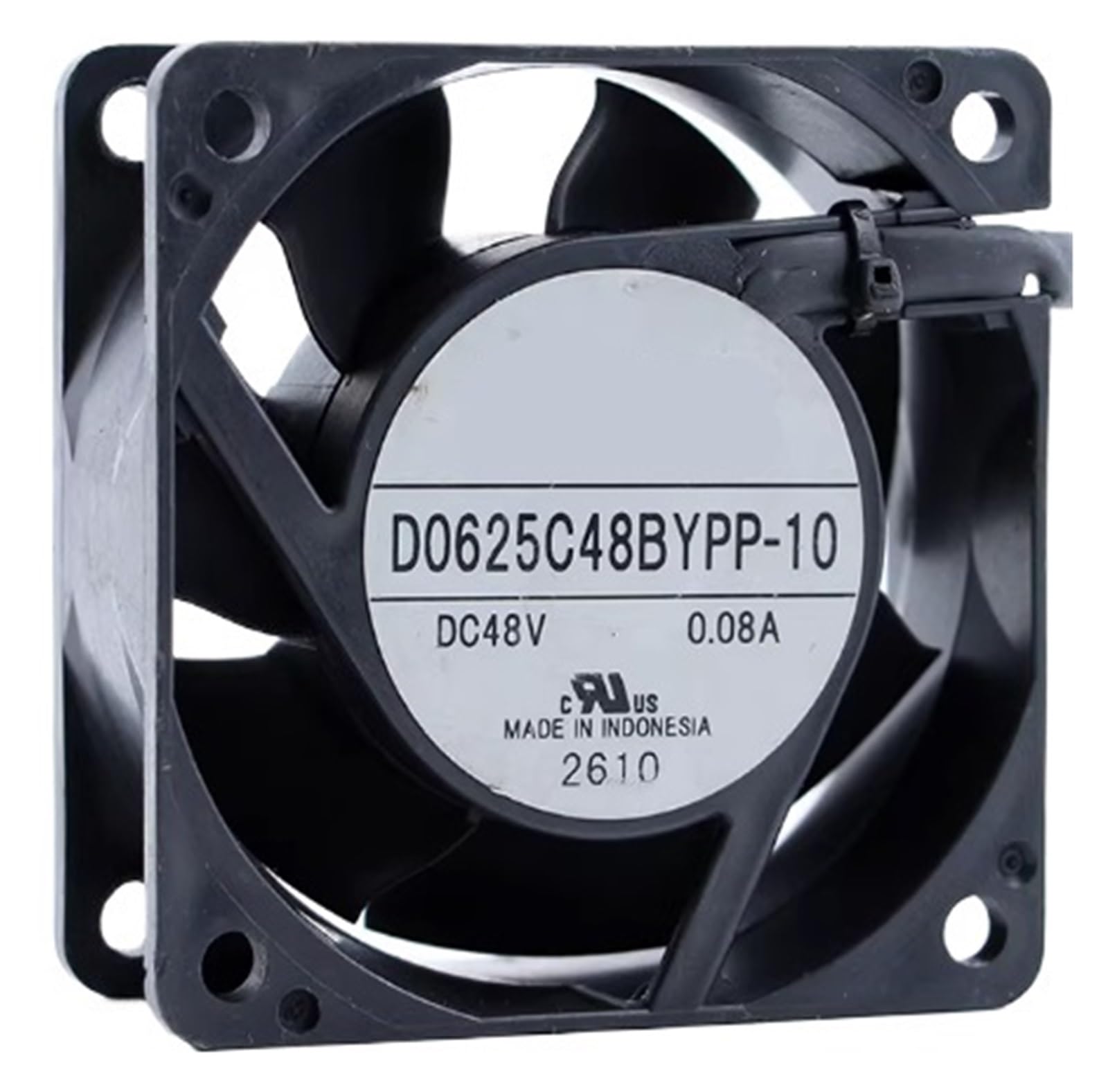 ZBWZXBDJ D0625C48BYPP-10 6025 48V 0.08A 60 * 60 * 25mm 4pin waterproof fan