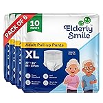 Adult Diaper Pants Pull Up – Extra Large (35″–54″ Waist) | Unisex Disposable Adult Incontinence Pants | Breathable, Anti-Bacterial & Quick Dry | 60 Count