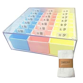 インドネシア薬入れ Amazon.co.jp: 蝶プラ工業 薬収納ケース 週間くすりケース