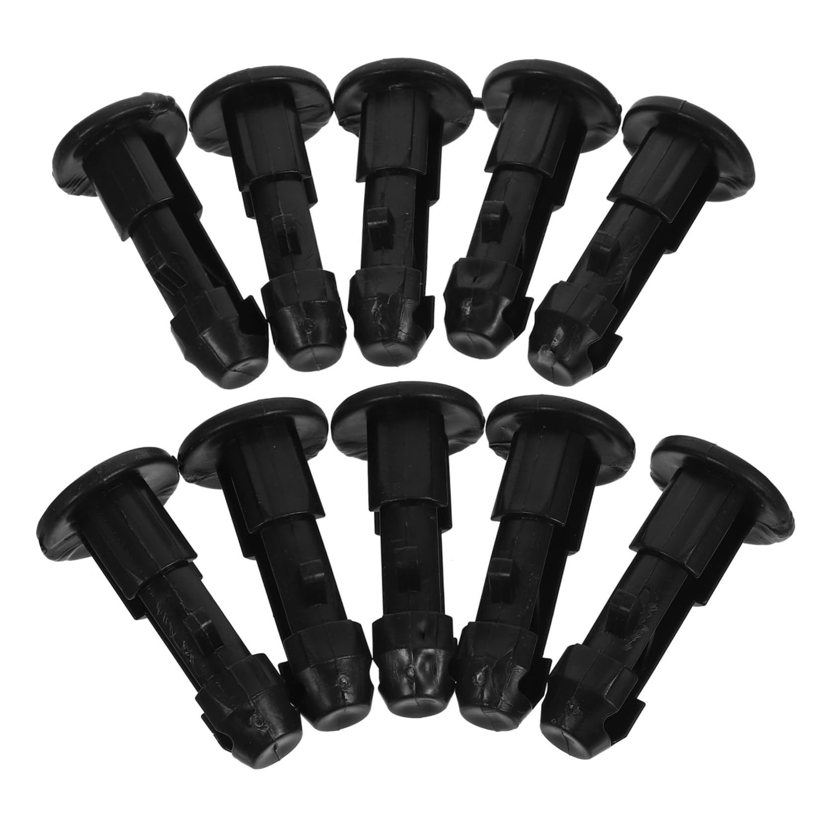 SOESFOUFU 10pcs Trash Can Lid Latch Trash Bin Buckles Outdoor Accessories Break Resistant and Easy to Install