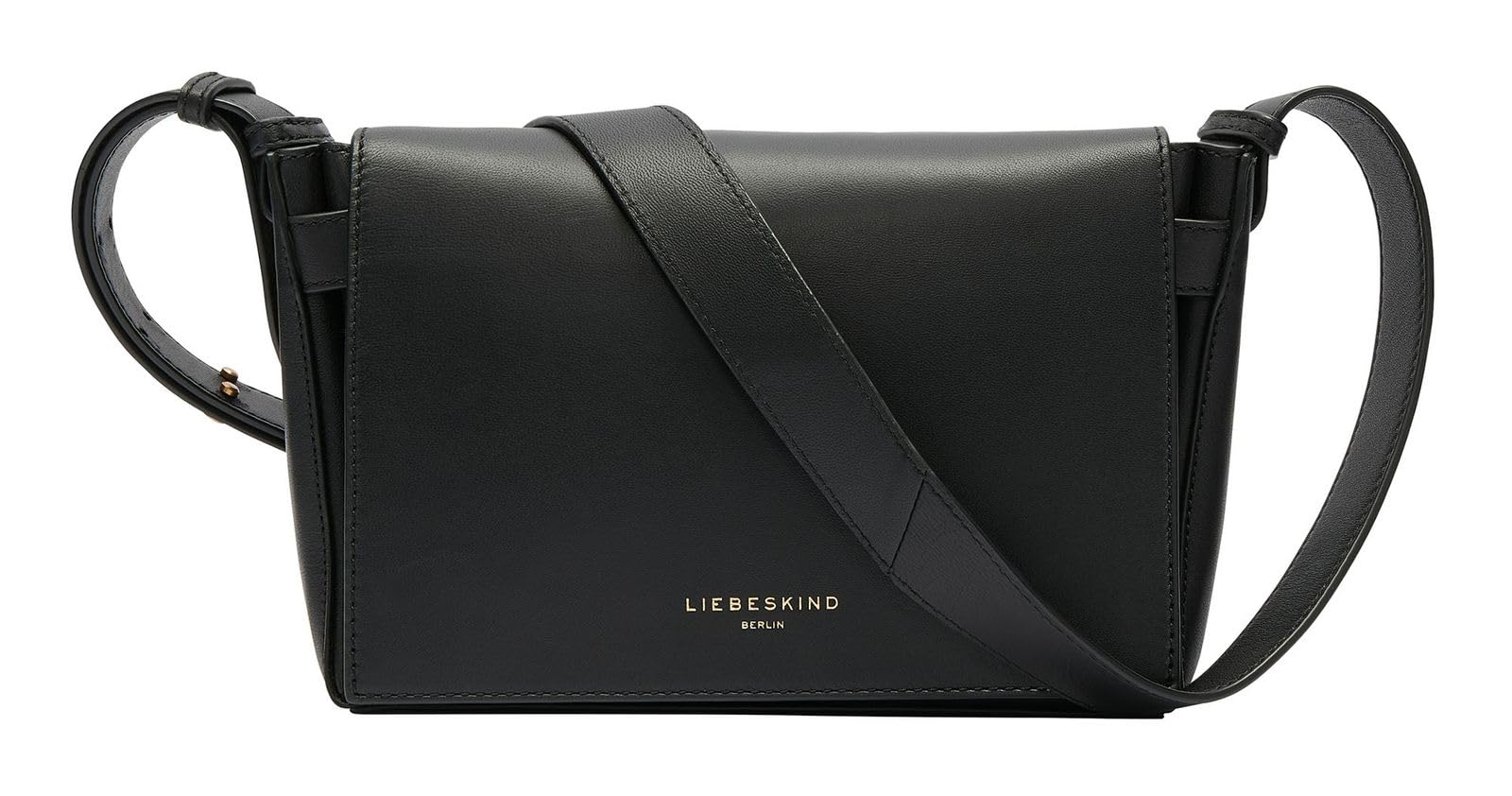 LIEBESKIND BERLIN Leather shoulder bag Kodiaq Sheep Hilla Crossbody Bag Black