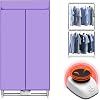 Mini Dryer, Portable Clothes Dryer Machine, Electric Mini Clothes Dryer, Wardrobe Hot Air Dryer, Portable Dryer - EU Plug (1000W)