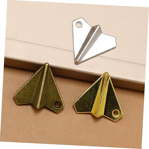 Miniatura 3 de EXCEART 100 piezas de medallón de oro colgante de aleación colgante colgante de joyería colgante colgante colgante DIY colgantes colgantes vintage