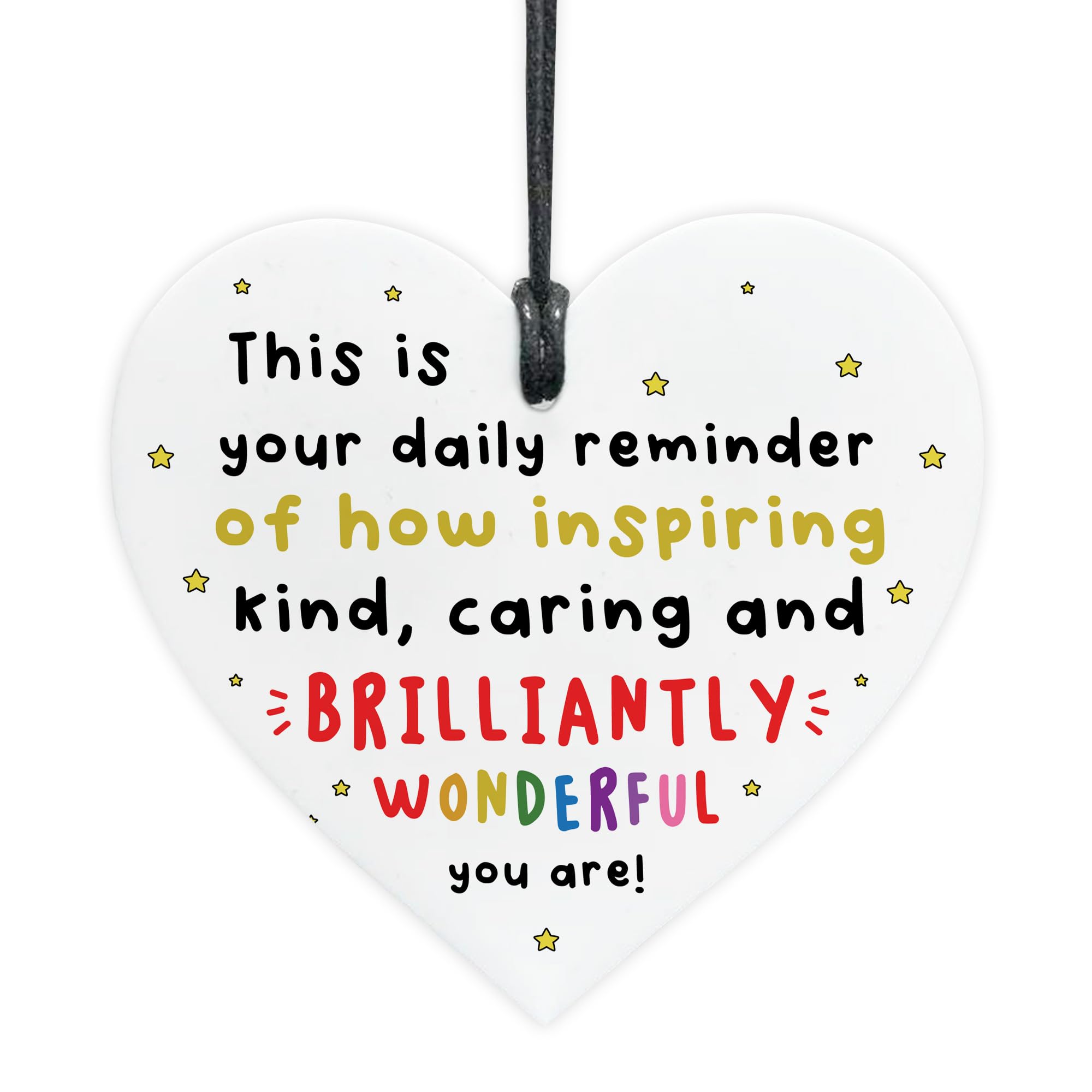 Red Ocean Gift For Teacher Teaching Assistant Brilliantly Wonderful Reminder Gift For Him Her Teacher Plaque From Student Kids Leaving School Nursery Appreciation Keepsake
