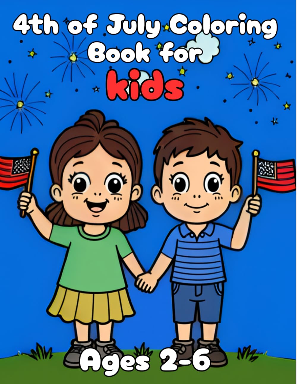 4th of July Coloring Book for Kids