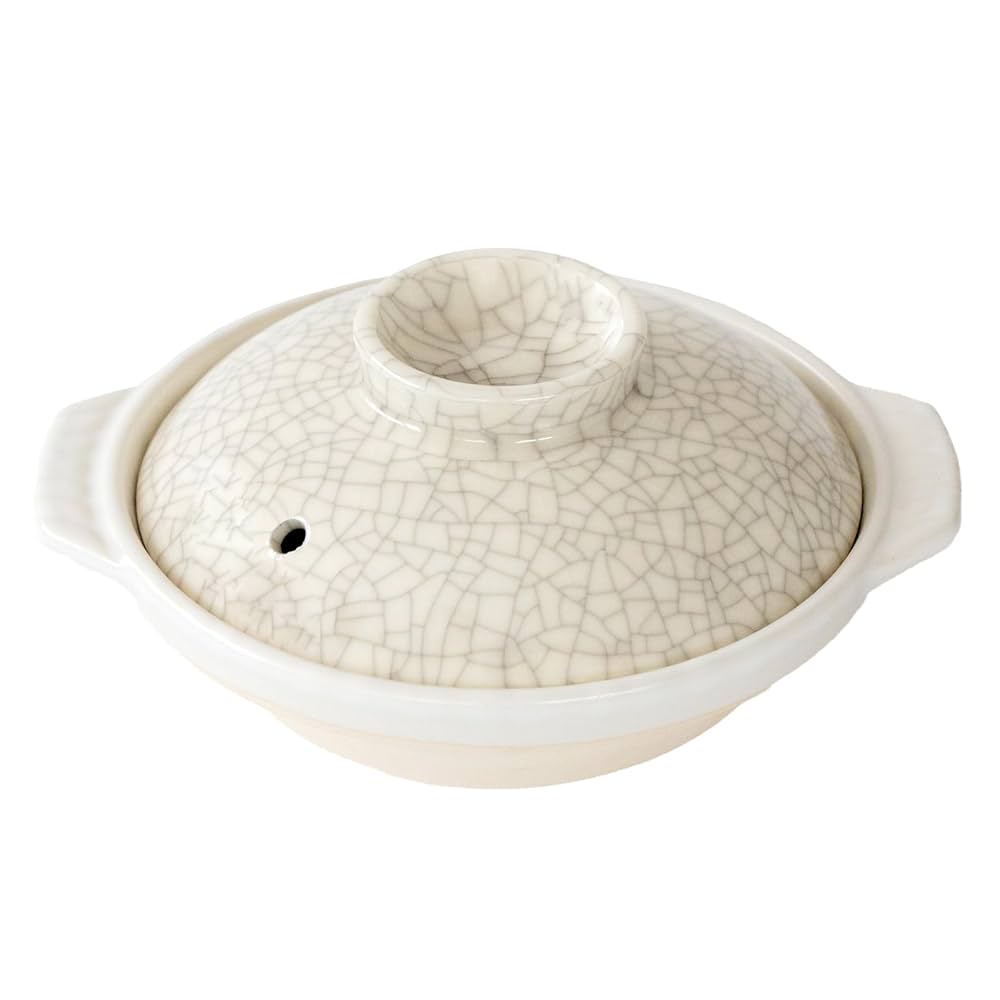 Amazon｜銀峯陶器 土鍋 京型 墨貫入 鍋焼きうどん用鍋 6号 一人