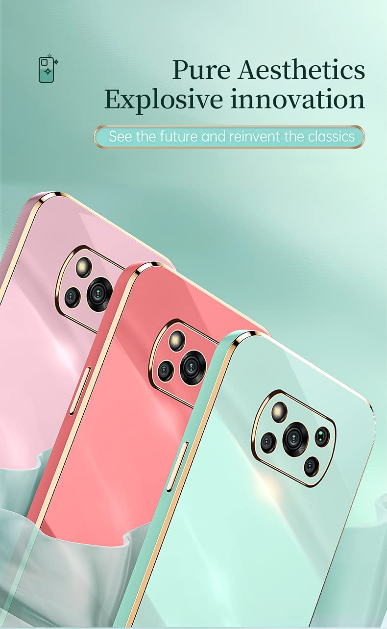 Per Xiaomi Poco X3 PRO Custodia di lusso in pelle di vibrazione Morbida