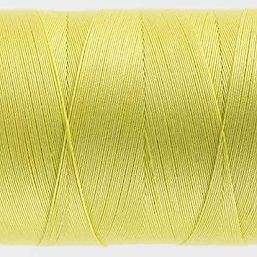 Konfetti Thread Yellow, 50wt double gassed Egyptian cotton