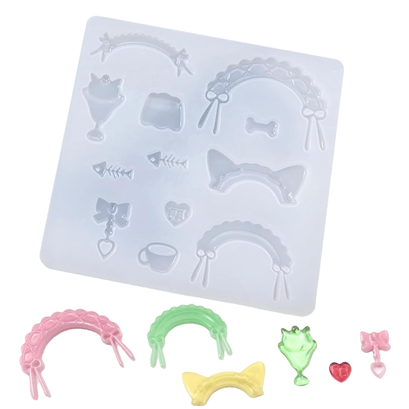 Amazon.co.jp: BLOOPIC シリコンモールド レジン モールド デコパーツ 