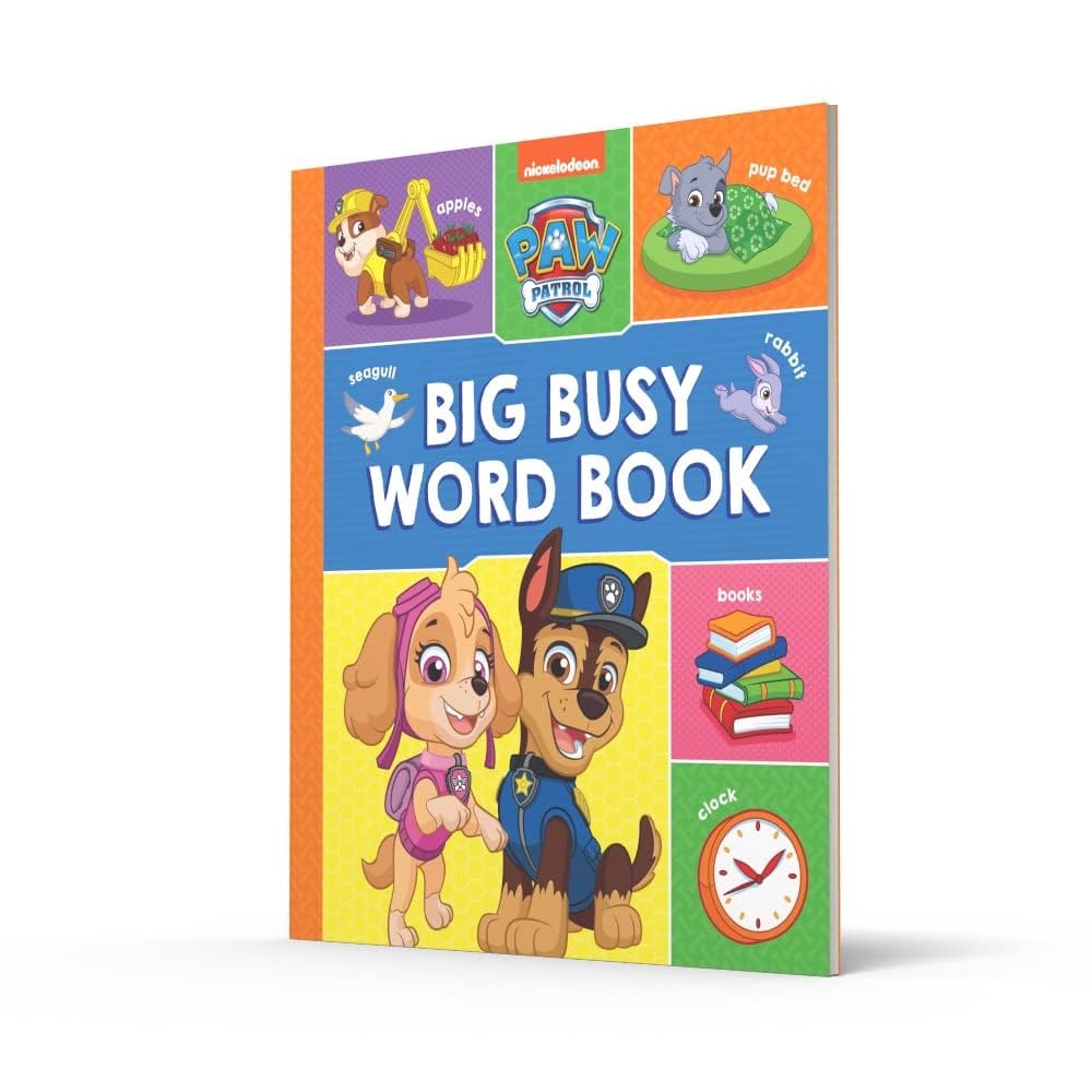 PAW Patrol Big, Busy Word Book: Paw Patrol: 9780008534141
