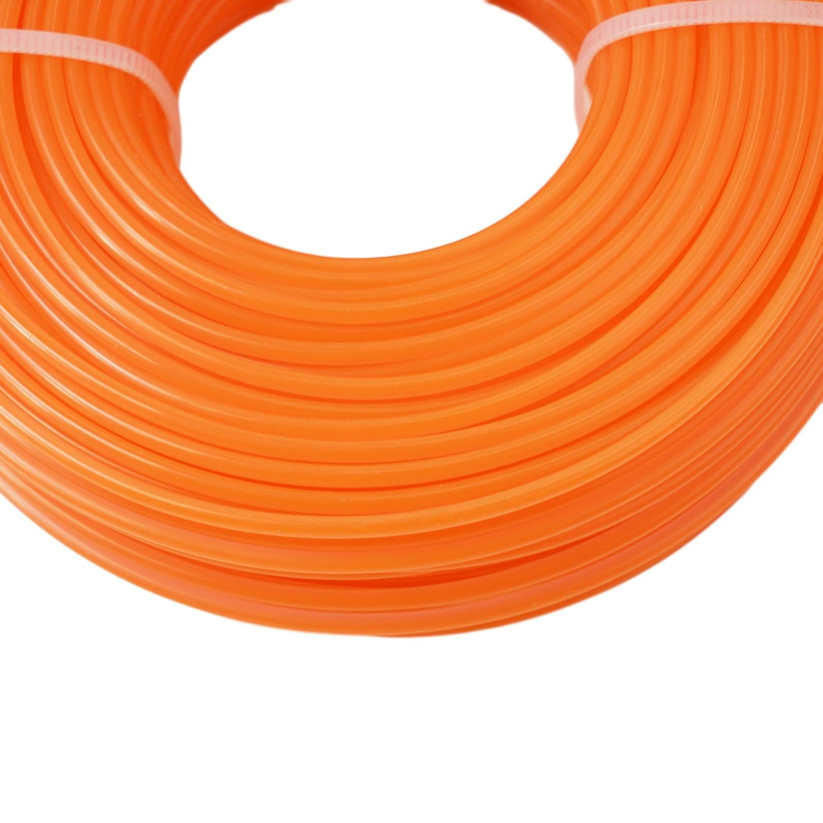 Bobina di filo rotondo in nylon, 2,4 mm x 50 m, per decespugliatore TrimCut 50-2 41-2 40-2 51-2 30-2 31-2 e SuperCut 10-1 2-1 20-1 40-2 2-2 20-2