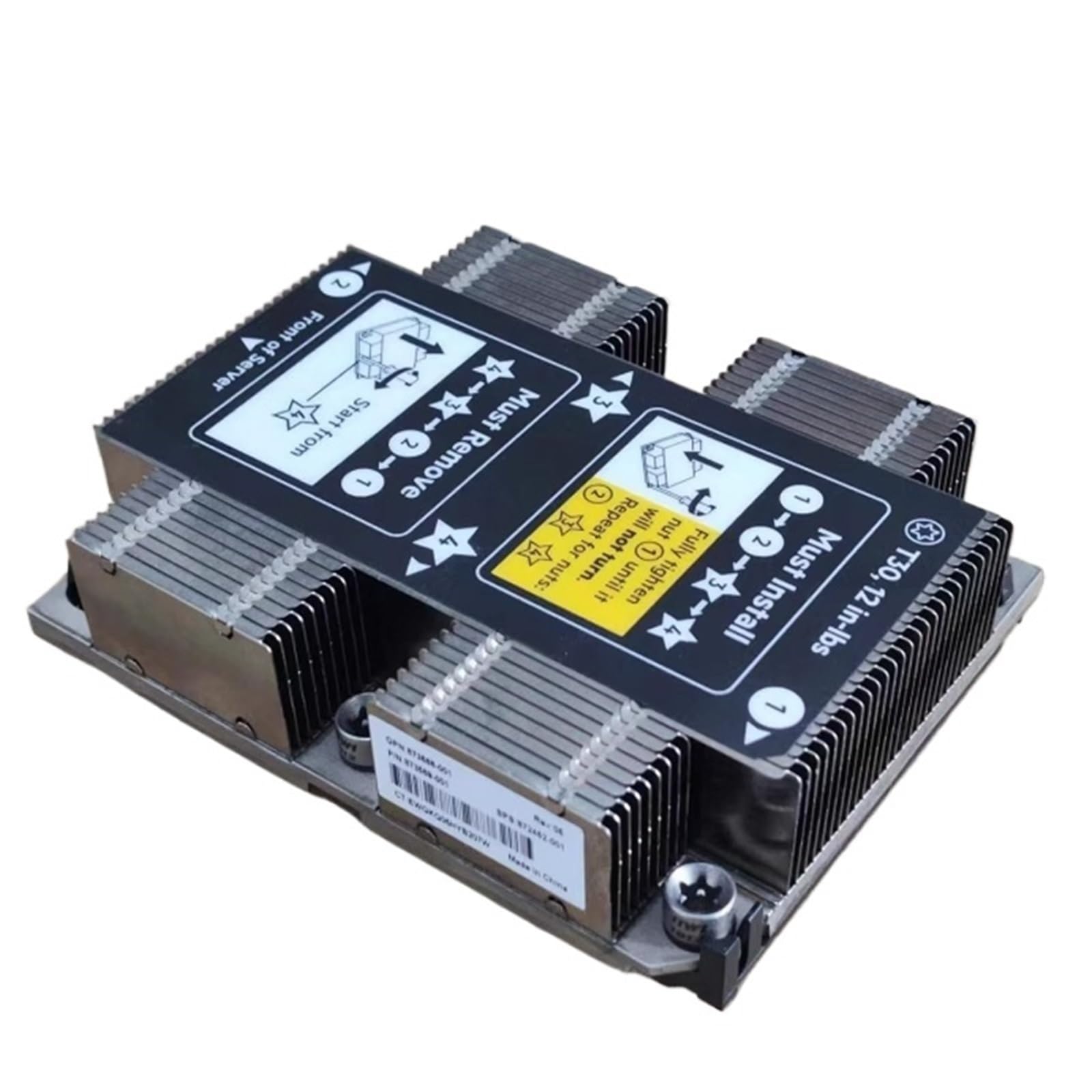 For DL360 G10 Gen10 Dissipatore di calore 867650-001 873588-001 872452-001 Ventola di raffreddamento 873580-001 867653-001 875283-001 Radiatore(Heatsink)