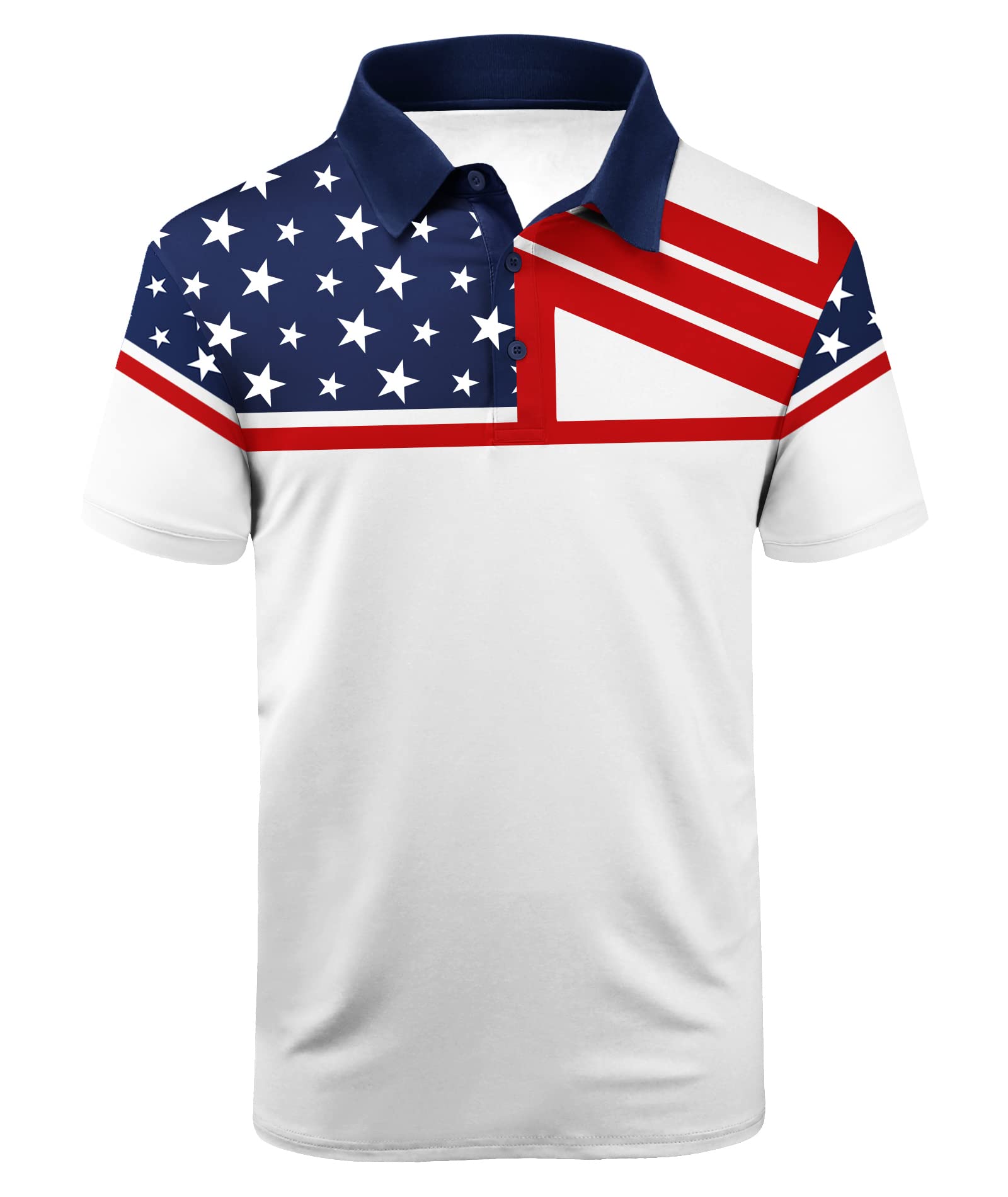 Mens 4th of July Shirts 32 Best Picks for Patriotic Golf Attire in