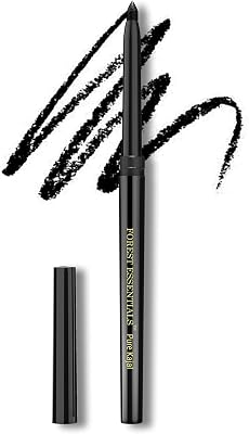 Essentials Gulaab Khaas Natural Kajal Charcoal Black | Made using a traditional method with Pure Ghee & Castor Oil | Intense Cooling Pigment | For Daily Use