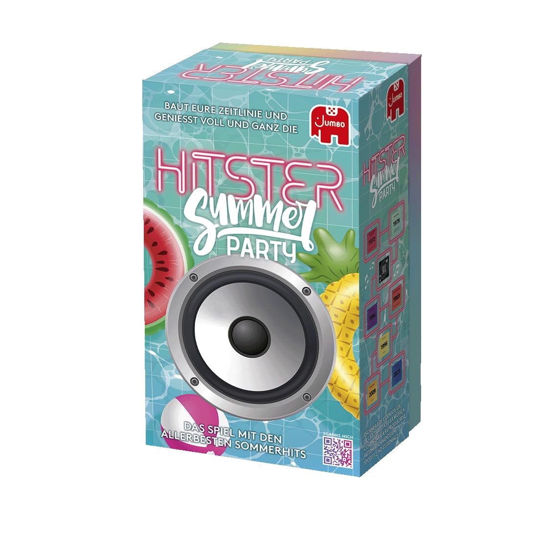 Hitster Summer Party - Ein Party- und Kartenspiel für Erwachsene und Familien - 2 bis 10 Spieler ab 16 Jahren, Deutsch (DE)