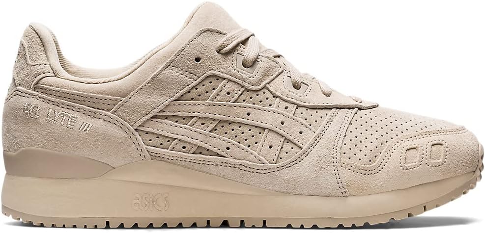 ASICS Men's Gel-Lyte III OG Sportstyle Shoes, 8.5, Feather Grey/Feather Grey