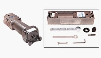 CRL Jackson 900 Series No Hold-Open Spring Power Adjustable Floor Mounted Closer With Center-Hung Package