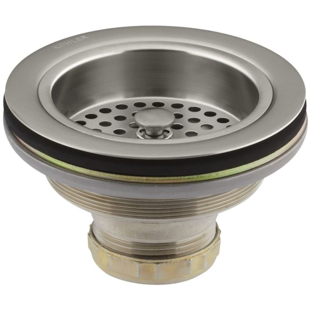 Duostrainer Sink Drain and Strainer Basket Less Tailpiece