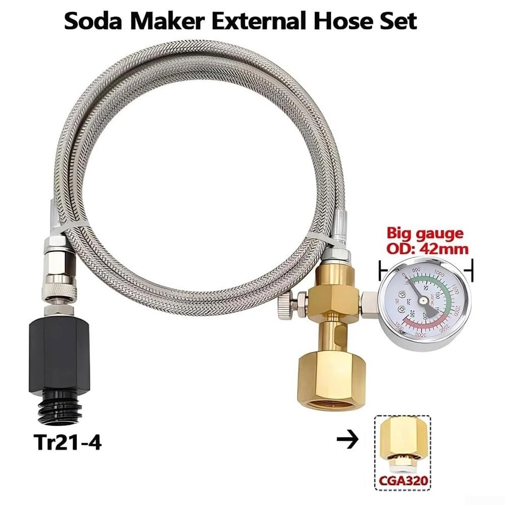 Adattatore per Soda Machine TR21-4 in acciaio inox