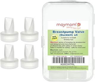 Maymom Duckbills Compatible with Ameda MYA Joy and Purely Yours Pumps Valves; Retail Packaging Factory Sealed