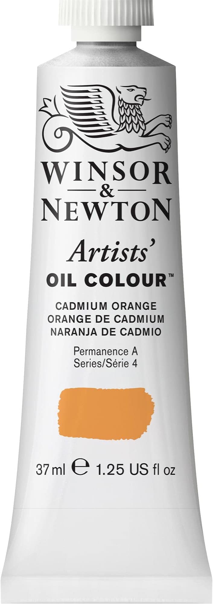 Winsor & Newton 37ml Artists' Oil Colour - Cadmium Orange