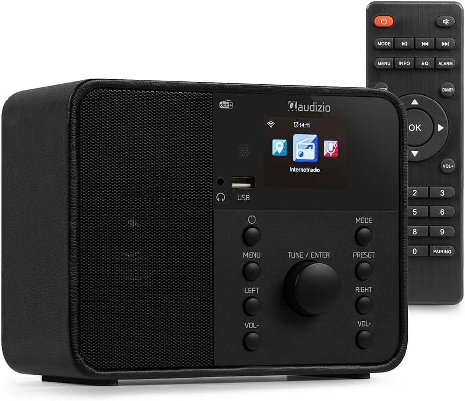 Audizio Nardo Internet Radio with DAB Digital & FM, Bluetooth Streaming ...