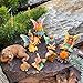 Mood Lab Fairy Garden - Miniature Fairies Figurines Accessories - Camping Kit of 9 pcs - Set for Outdoor or House Decor