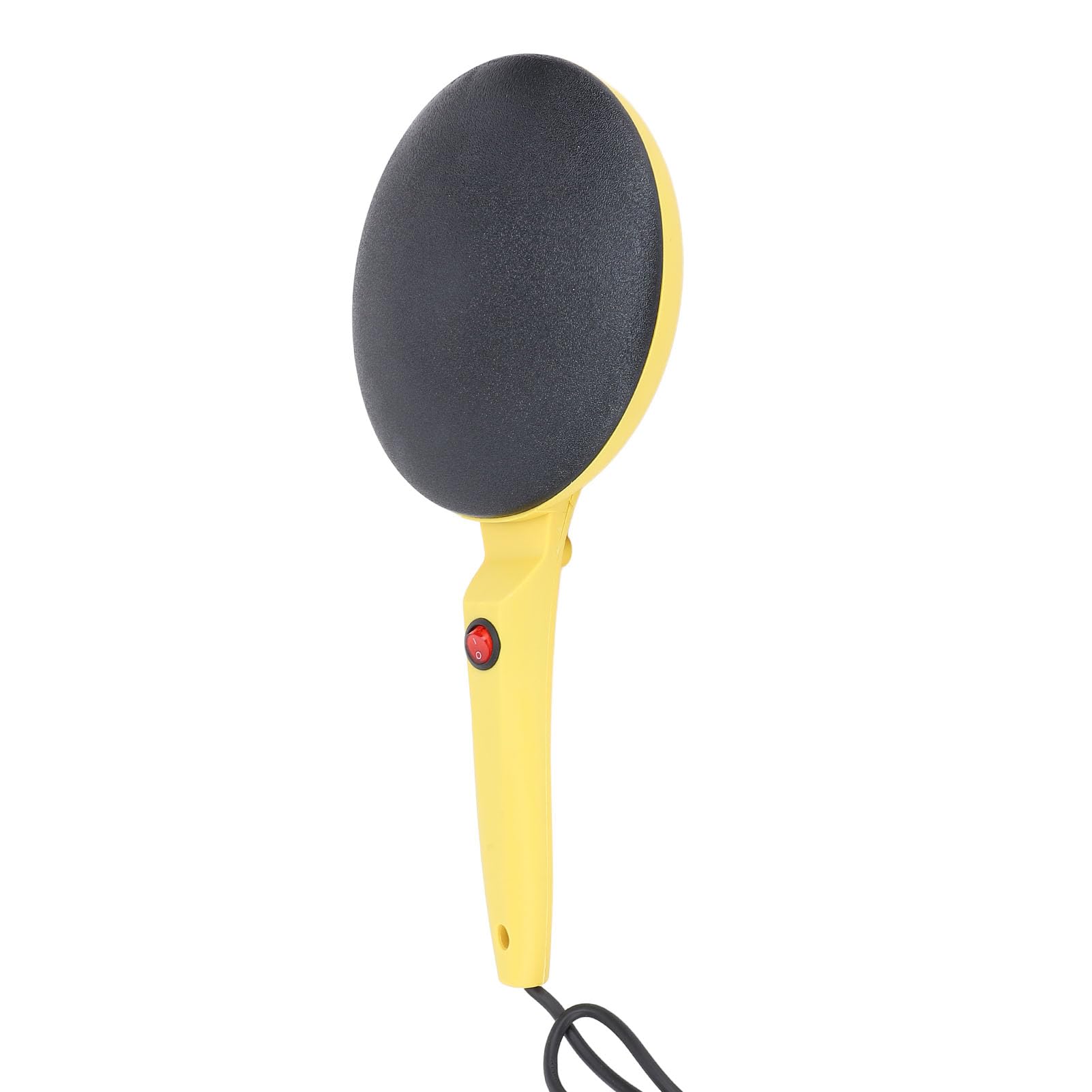Hidyliu Crepiera Elettrica, Superficie Antiaderente 8 Pollici con Controllo Automatico della Temperatura, per Crepes, Pancake, Omelette, Colazione (Spina europea 220 V)