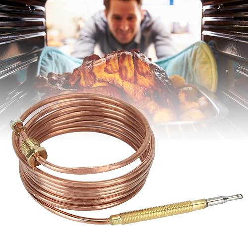 Miniatura 2 de Aqur2020 Equipo de mantenimiento del calentador de termopar, sonda de horno, kit de detección de temperatura, juego de cinco piezas para rosca de