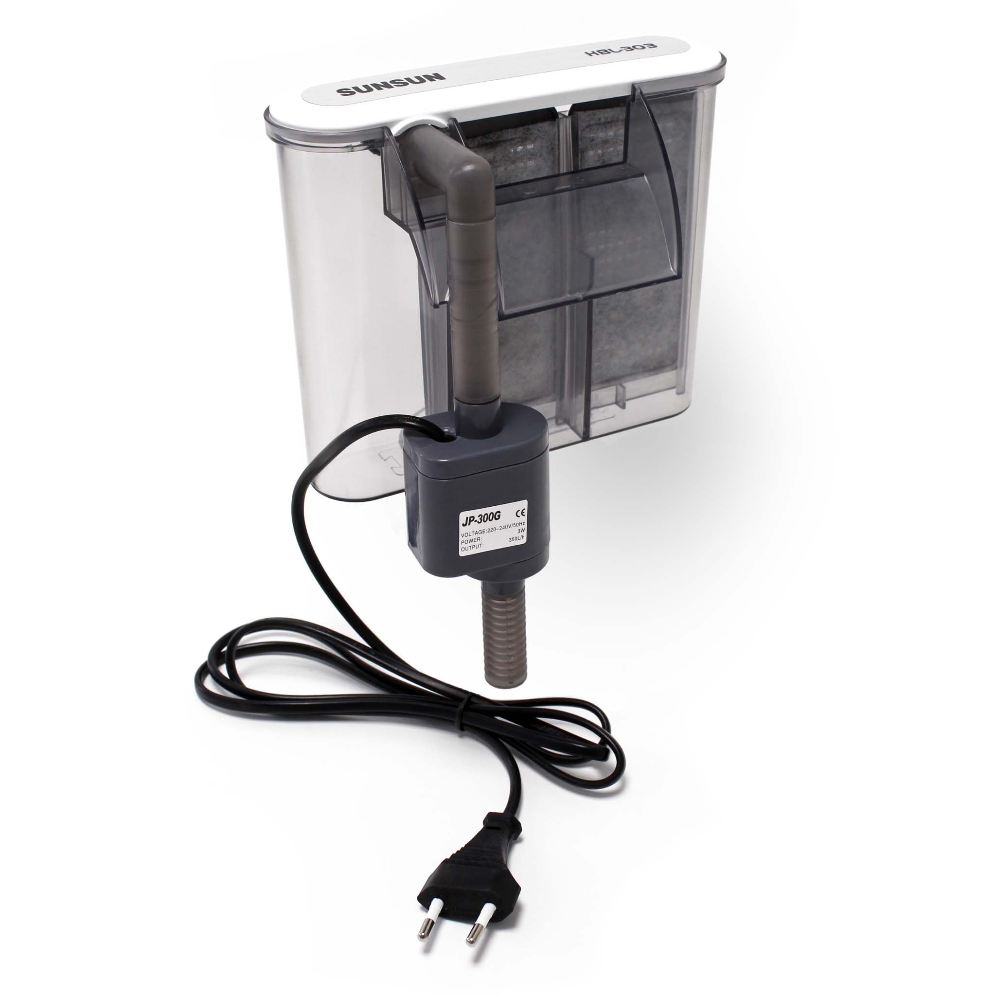 SunSun HBL-303 Tech and Toy Hang on Power Slim Filter, 1 Piece