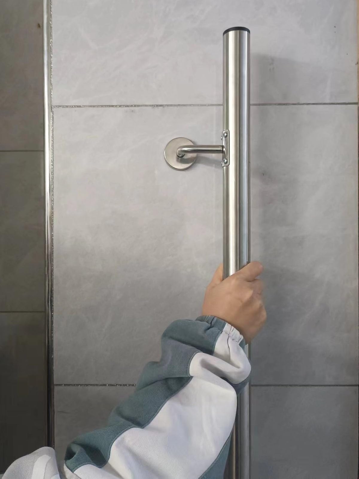 Gyeqxkt 2" Round Safety Grab Bars For Stairsindoor/Outdoor Handrail For Kids Elderly And Disab20ft Nonslip Staircase Support For Homes Schools Hospitals And Commercial Use
