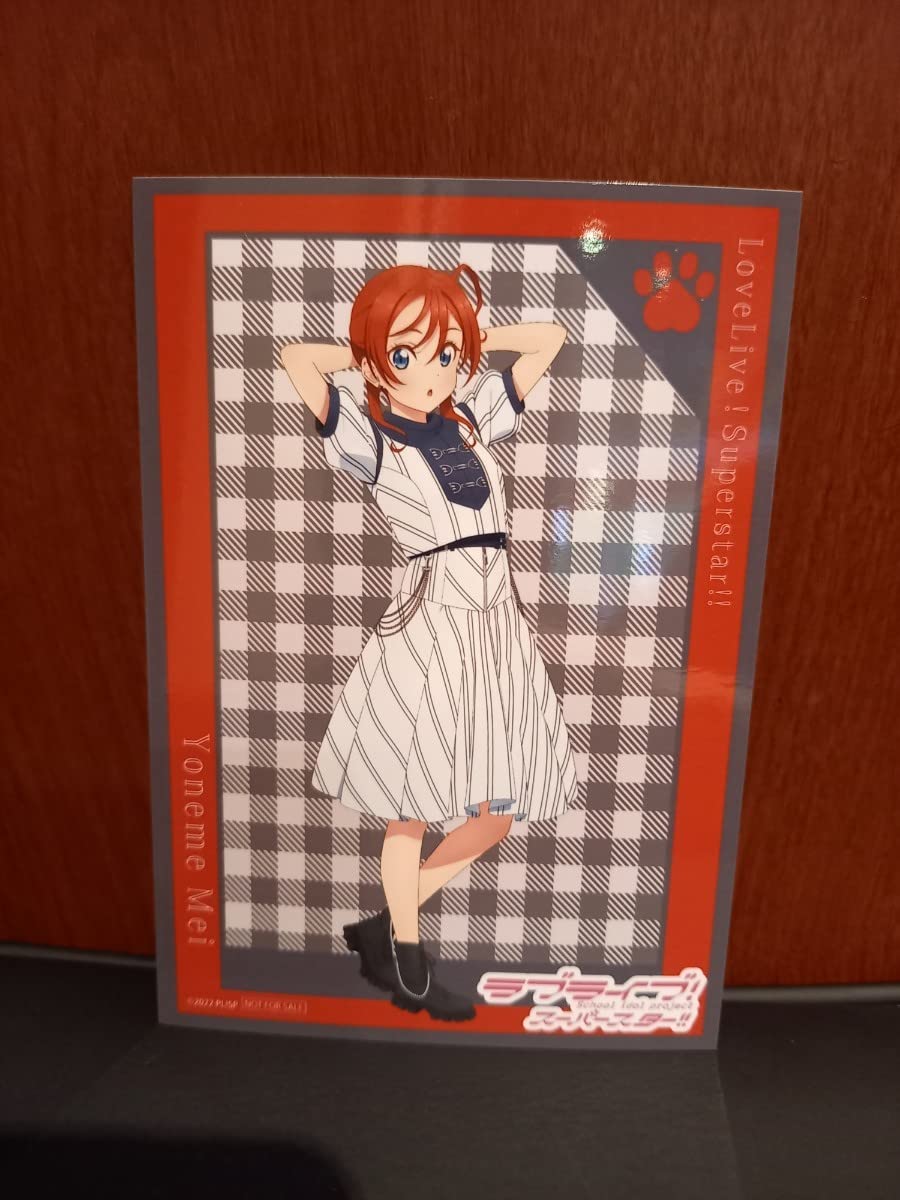 μ's ブロマイド MeloMelo】ヒプノシスマイク「三專シリーズ」チェキ風カードA