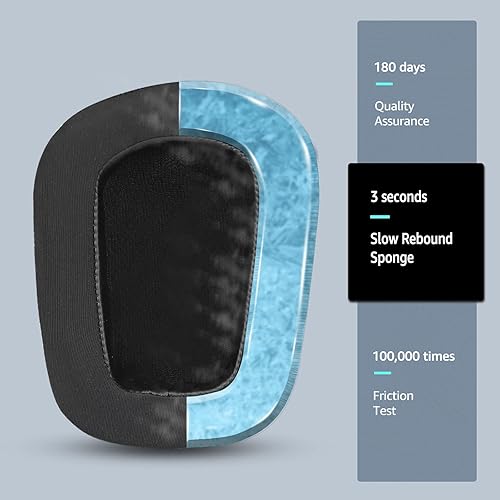 Miniatura 7 de Wzsipod Almohadilla de repuesto de gel refrigerante para auriculares Logitech G933, también se adapta a auriculares G933S G935 G930 G635 G633 G633S
