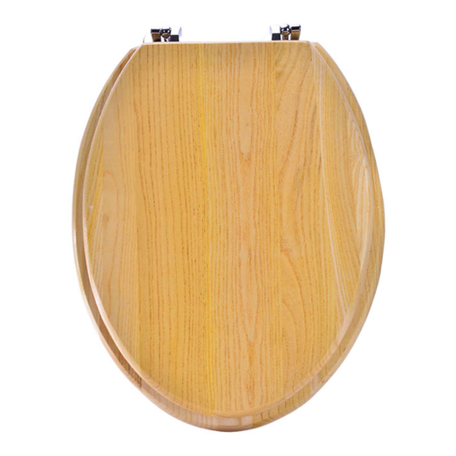 Dxpsxjl V-Shape Elongated, Hinges, Slow Close Close, Universal Fit, Strong Molded Wood Toilet Seat, Home Use For Hotel, Office Schools Hospitals, Adjustable, Lightweight, Durable