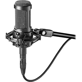Audio-Technica 2050 Multi-pattern Condenser Microphone, Black