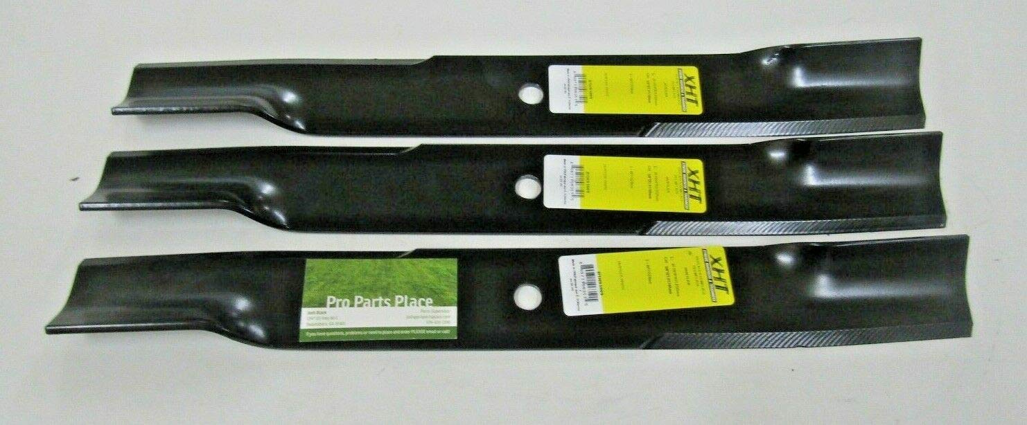 XHT 3 REPL USA Blades EXCEL Hustler 795252 60" Z, Super Z & XR-7 Side Discharge
