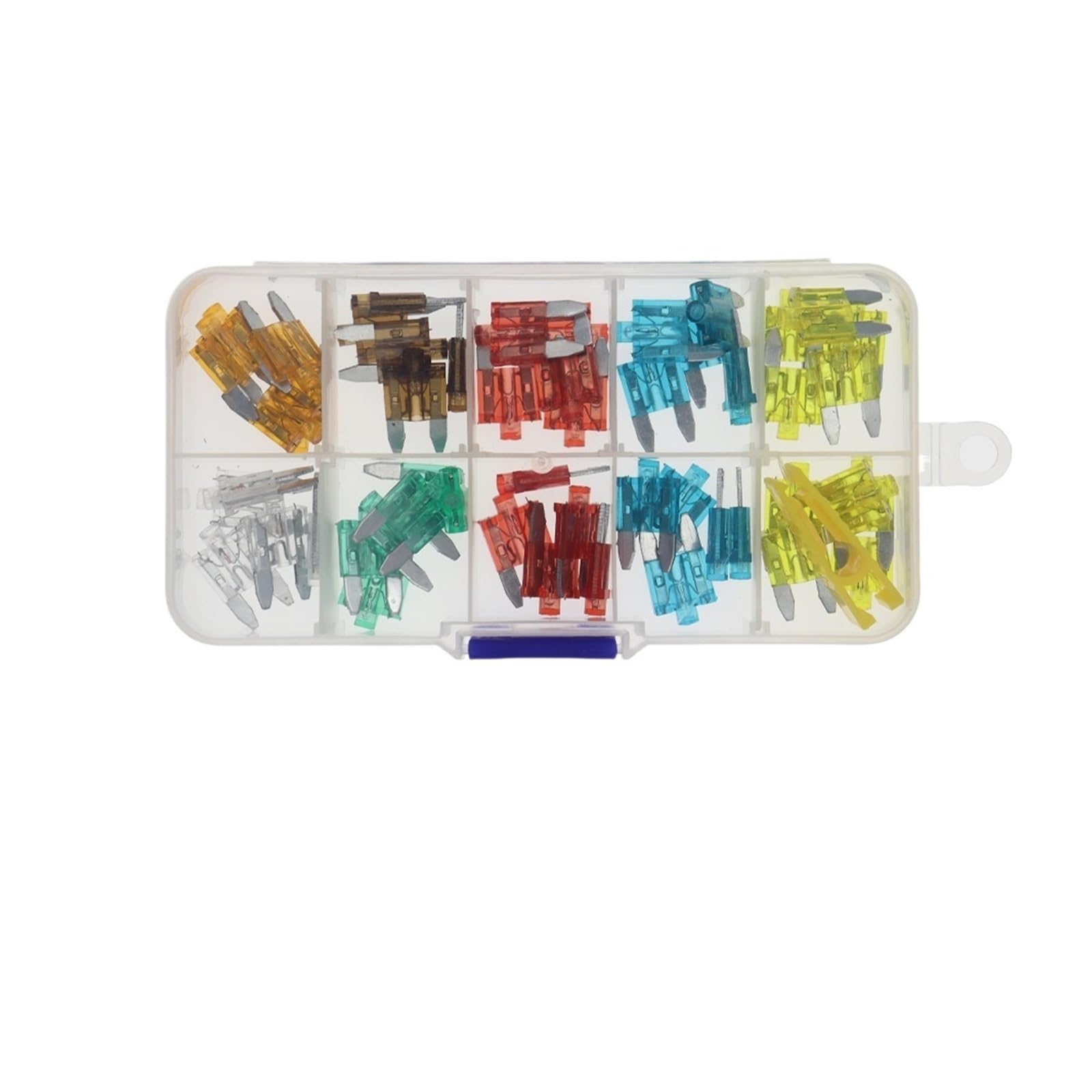 100PCS 32V Auto Sicherung Kit Sicherung automatische LKW Sicherung Sicherung Sicherung Einsatz Xenon Lampe Versicherung Auto Zubehör (Color : LED Mini 50PCS)