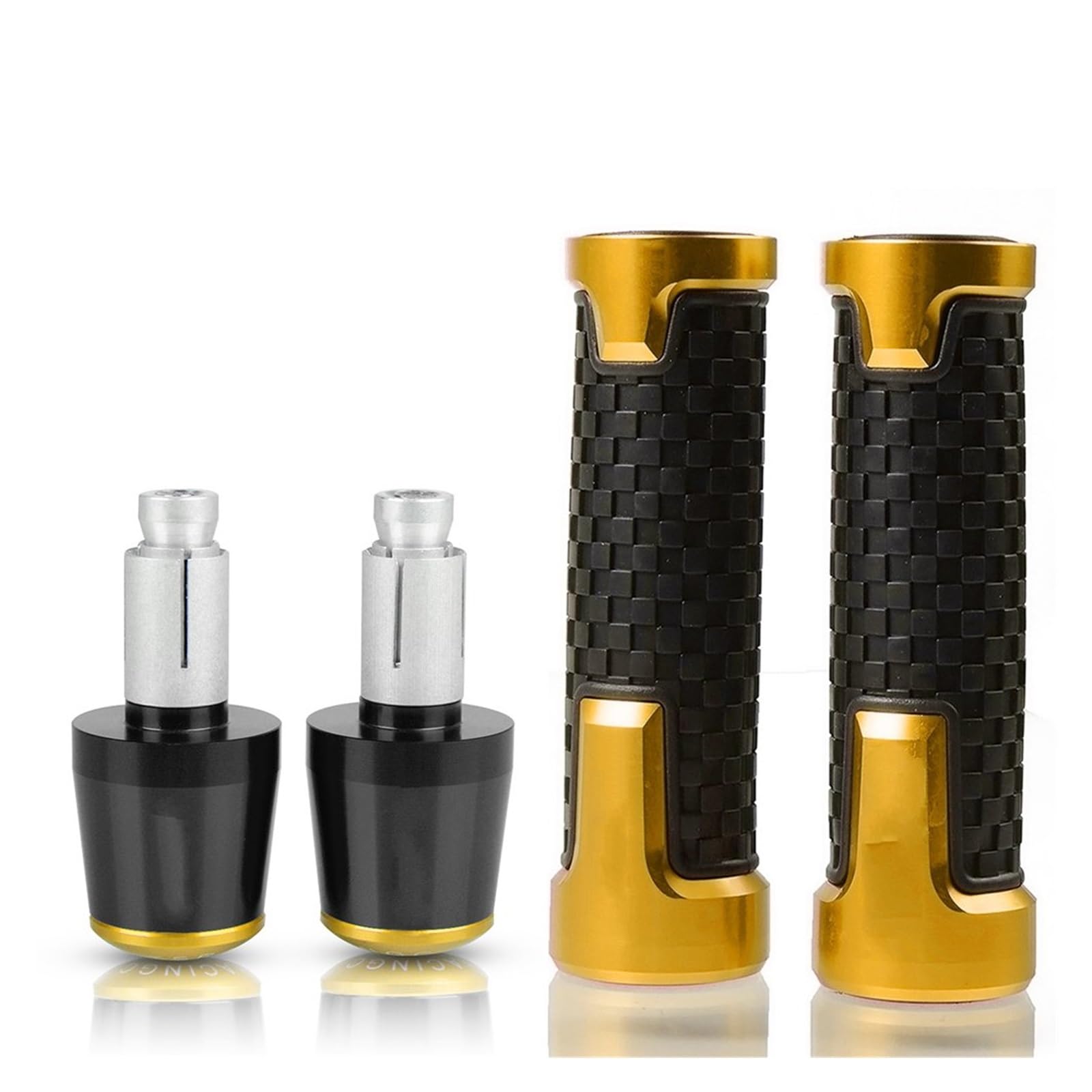 Poignées Motos pour HON&DA pour TRANSALP 600 XL700V 700 pour XL 650 VY/V1-V7 Transalp 7/8 ''22mm Poignées De Guidon De Moto Extrémités Poignée en Caoutchouc Poignées Professionnelles (Couleur : 4)