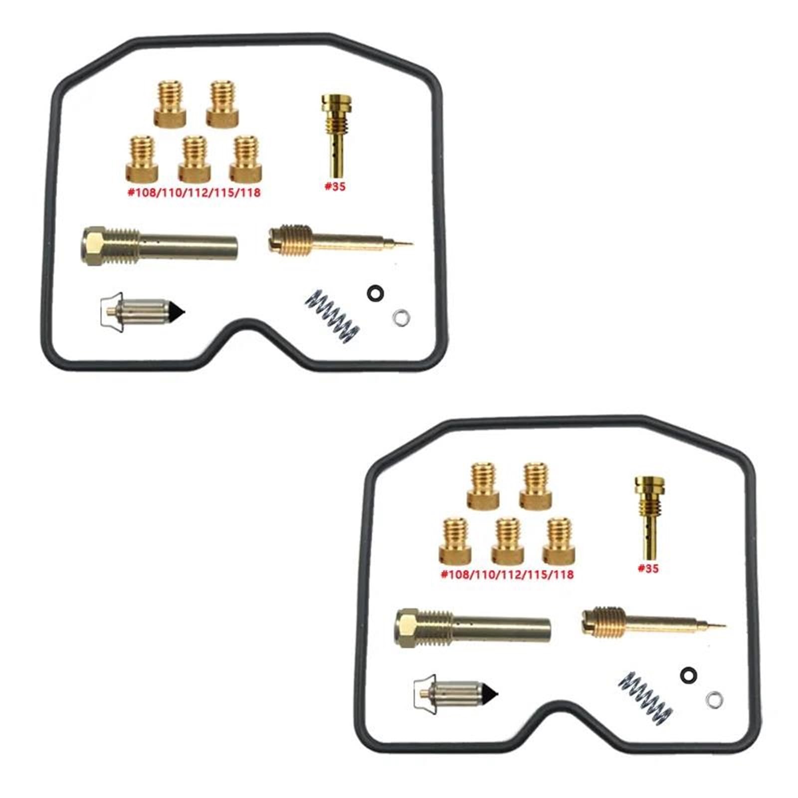 Rebuild - Carb para motocicleta LTD454 Liquid Coo LTD 454 EN 450 1987-1989