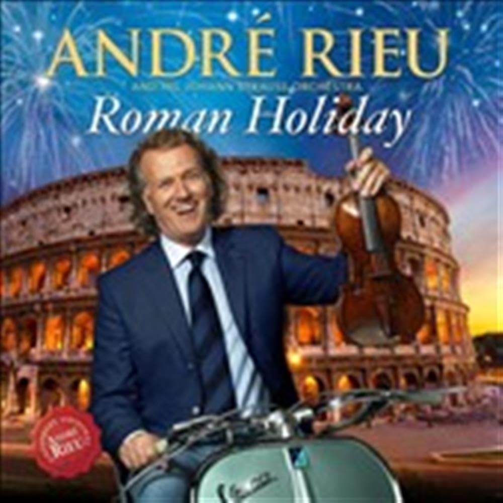Roman Holiday -  André Rieu & Orchestra -  2015 - New & Sealed - CD + DVD