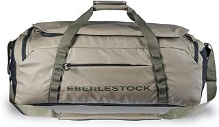 Eberlestock Hyllus Duffel Bag for Men - Durable, Water-Resistant, Small Men's Duffle Bag with Zipper Pockets, Ideal for Travel & Gym, Tactical Gear Bag, Hunting, Fishing, Camping - Dry Earth, 65L - Eberlestock