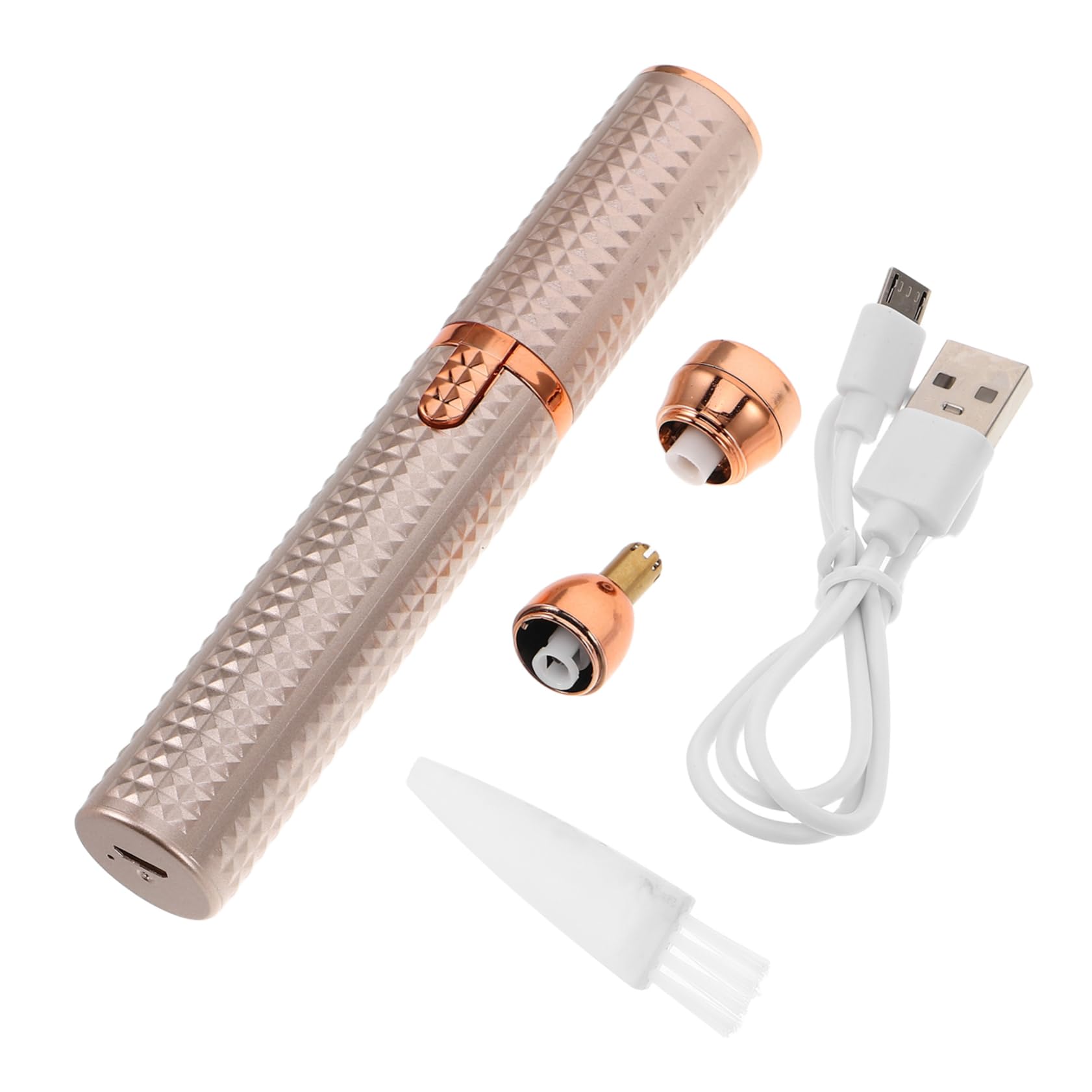 PLAFOPE Rechargeable Nose Hair Trimmer Multi-Function Hair Trimmer for Women Eyebrow Grooming Tool Waterproof Portable